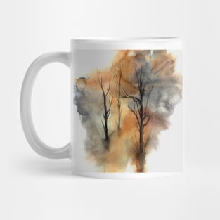 Watercolor Trees 03 Mug